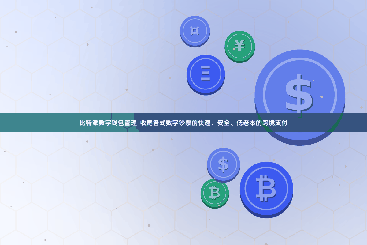 比特派数字钱包管理  收尾各式数字钞票的快速、安全、低老本的跨境支付